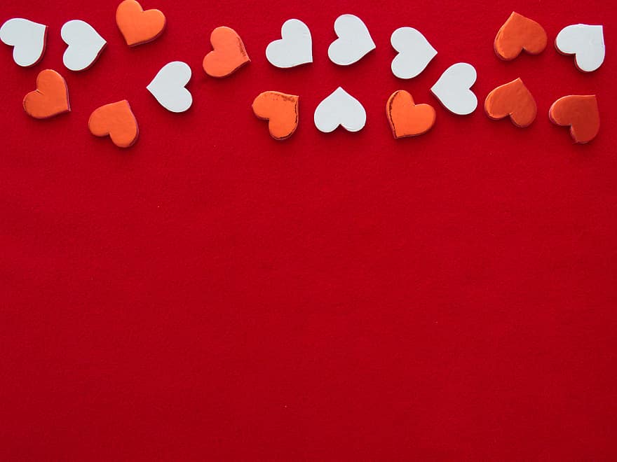 Sant Valentí, dia, fons, vermell, cors, amor, romàntic, celebració, decoració, disseny, febrer