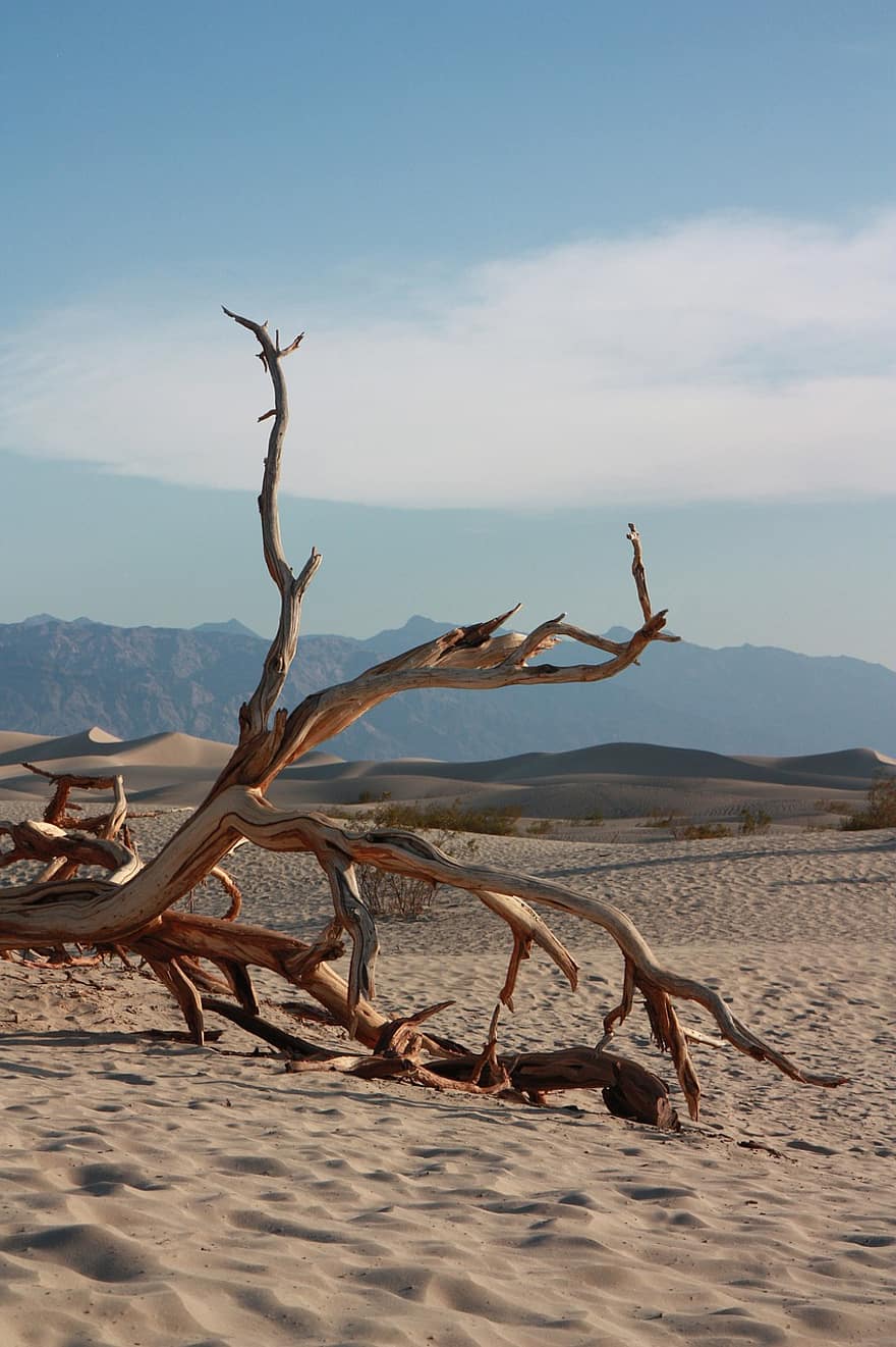 Death, Valley, Sand, Nature, Landscape, Desert, Dry