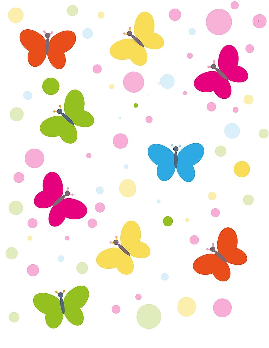 Butterfly, Template, Design, Background, Drawing, Sketch, Art, Creativity, Abstract, Insect, Wing