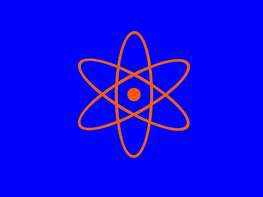 átomo, nuclear, atómico, teoría, diagrama, cuántico, física, investigación, química