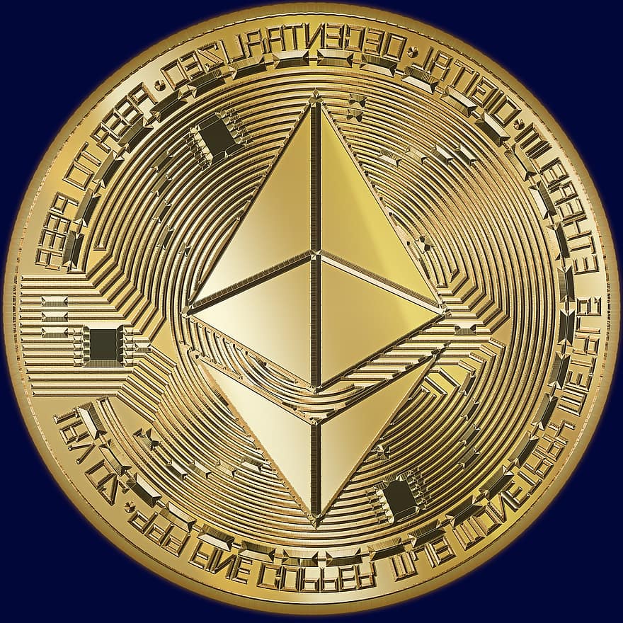 ethereum, ดิจิตอล, cryptocurrency, blockchain, Bitcoin