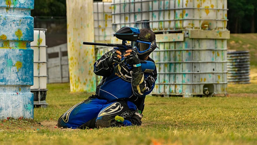 Paintball, Shooting, Fun, Sport, Player, Extreme, Paint, Play