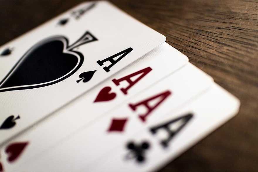 as, maça ası, kartları, bahis, kumar, oyun, blackjack, köprü, şans, Kağıt oynamak, poker