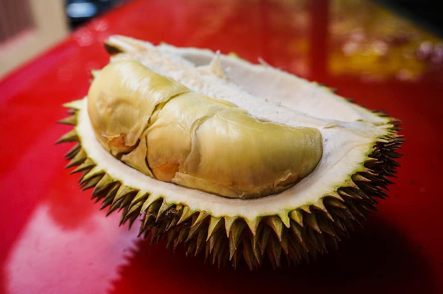 durian, ovoce, jídlo, čerstvý, zdravý, zralý, organický, sladký, vyrobit, sklizeň, zemědělství