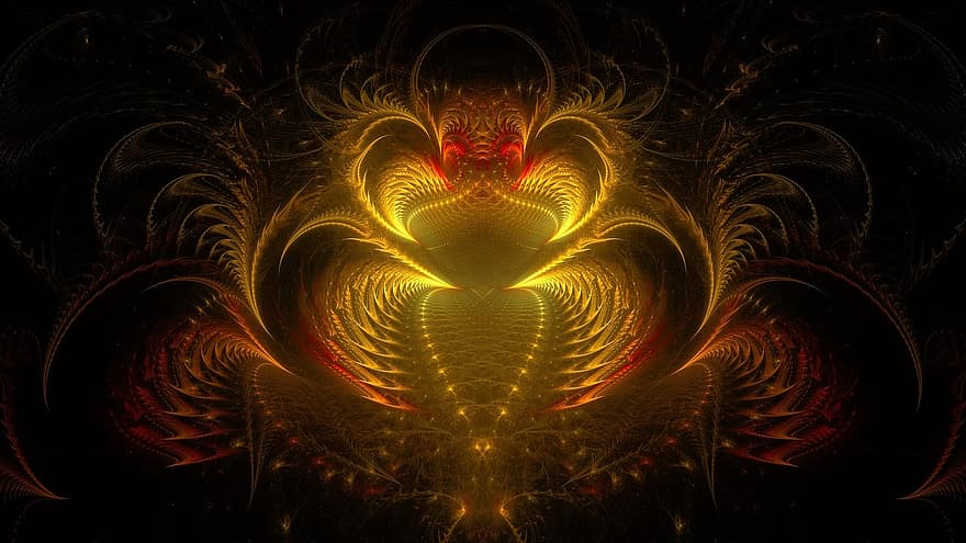 fractal, Πυρκαγιά