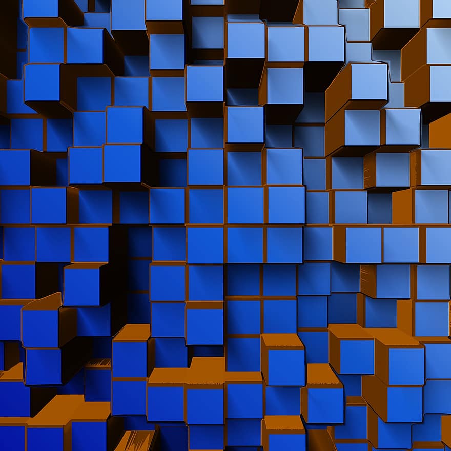 Background, Abstract, Structure, Backgrounds, Form, Modern, Blue