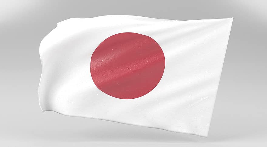 Japan, Flagge, Land, Nation, Symbol, National, japanisch, Asien, Zen, kyoto, aufgehende Sonne