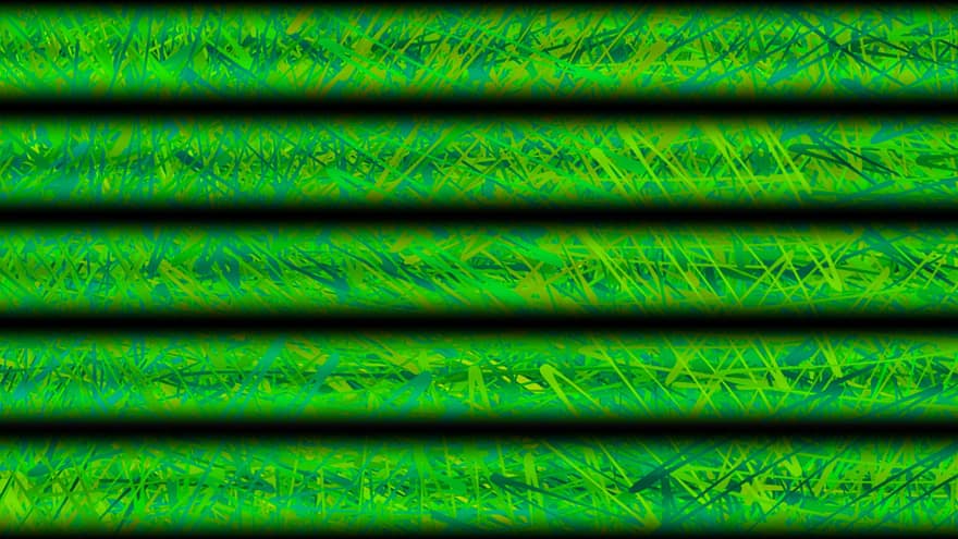 Abstract, Lines, Green, Horizontal, Neon, Pattern, Design, Banner, Background