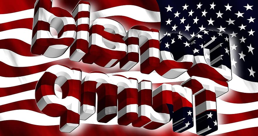 Соединенные Штаты Америки, Америка, козырь, Дональд, баннер, звезда, полосы, красный, белый, флаг, дуть