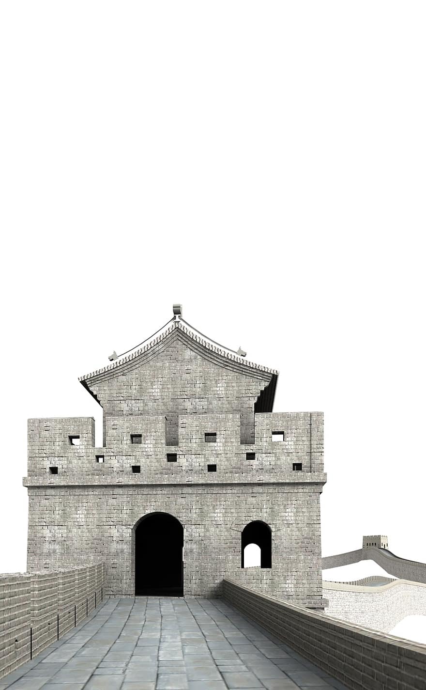 великий, стіна, Китай, будівлі, церква, пам'ятки, історично, туристів, тяжіння, орієнтир, фасад