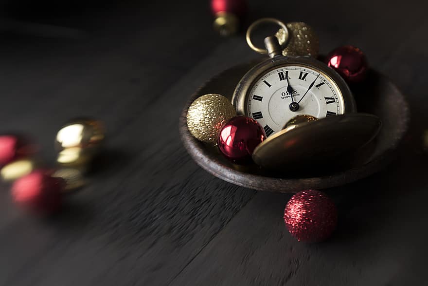 antiguo, reloj, hora, festivo, bokeh, fondo, Año nuevo, fecha tope, minuto, segundo, negocio