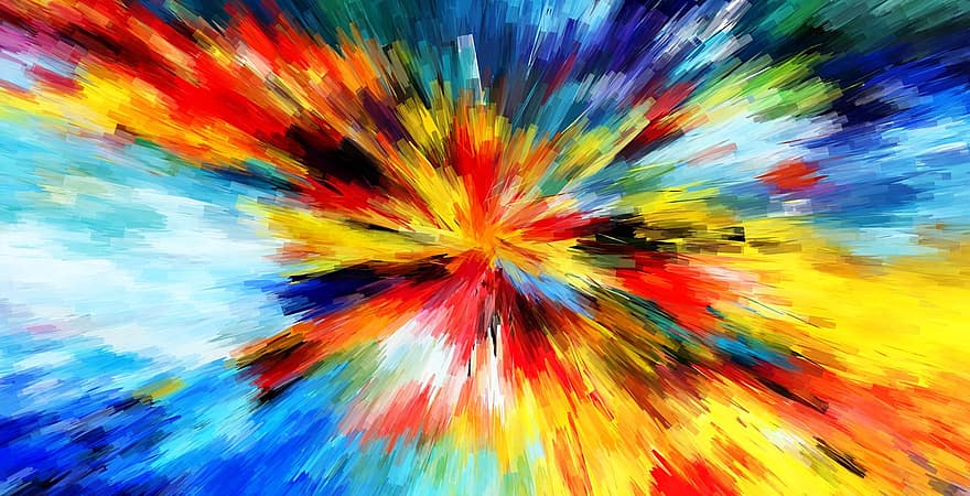 Color, Background, Structure, Lines, Explosion, Pop, Big Bang, Colorful, Abstract, Pattern, Light