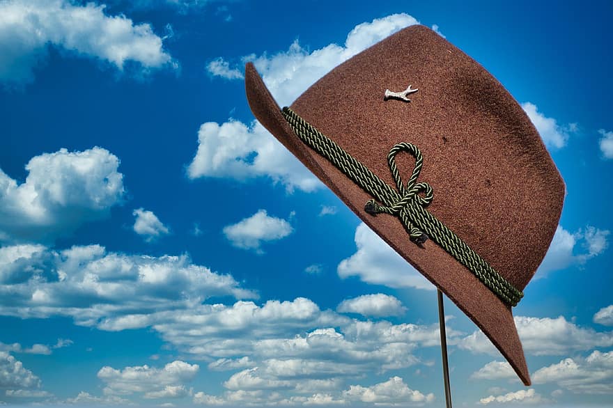Hat, Costume, Clothing, Sky, Clouds, Traditional, Tradition, Oktoberfest, Folk Music