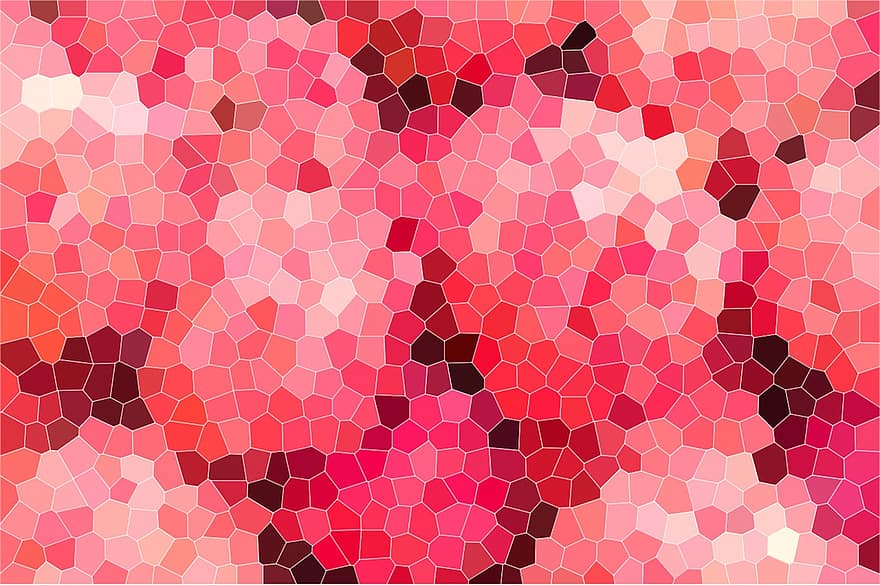 Mosaik-, Struktur, Muster, Hintergrund, bunt, Textur, Mosaikfliesen, Keramikfliesen, Farbe, Rosa, Rose
