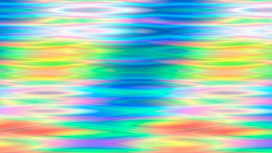bølge, regnbue, lys, tekstur, bakgrunn, abstrakt, mønster, gradient