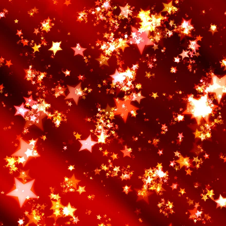 Star, Christmas, Red, Background, Shining, Weinachtlich, Pattern, Colorful, Color, Many