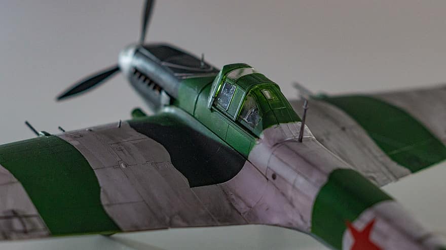 plan, Il-2, Sturmovik, modellering, miniatyr-, Revell, plast, hantverk, historisk, sovjet, andra världskriget