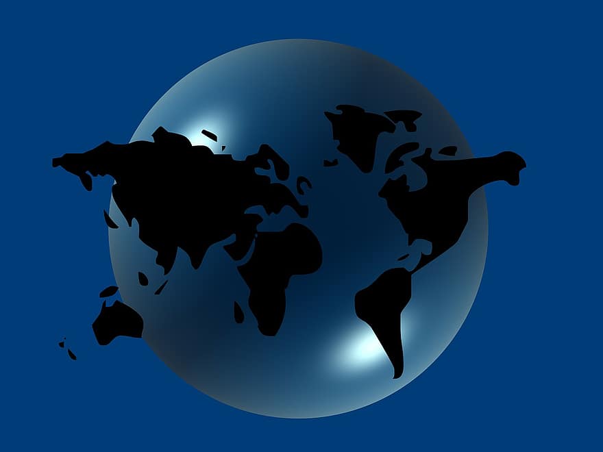 globo, tierra, mundo, globalización, planeta, global, internacional, ambiente, en todo el mundo, continentes, país