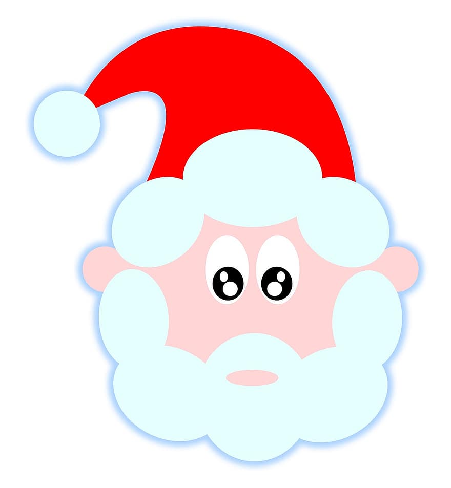 isä, joulu, santo, joulupukki, Claus, terveisiä, punainen, hattu, festivaalit, juhla, odotus