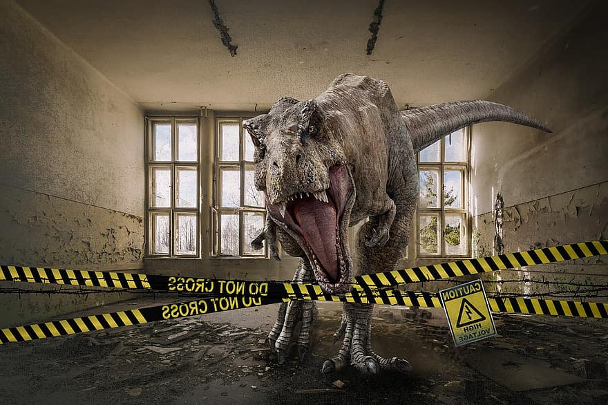 dinozor, t rex, tehlikeli, dijital arka plan, Jura, dino, diş, Tehlike, hayvan, doğa, eski
