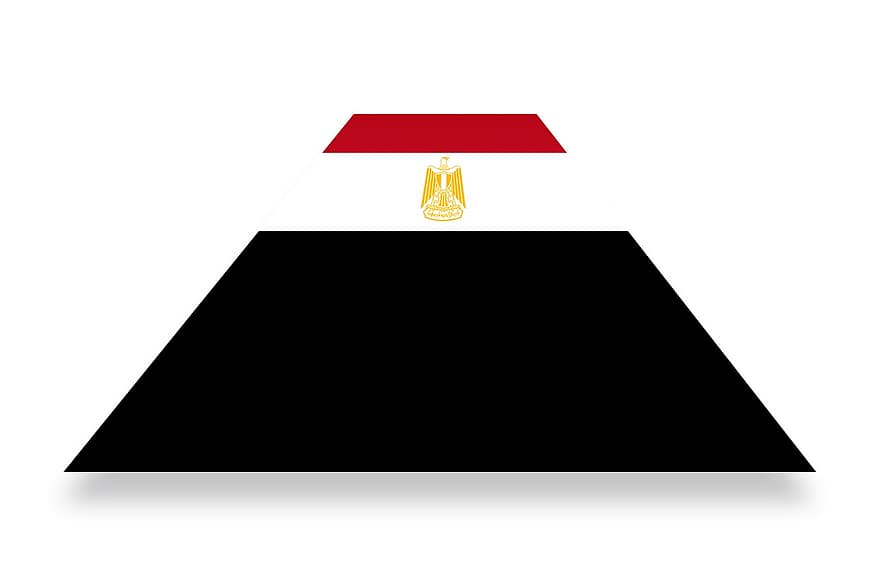 Ägypten Flagge, Ägyptische Flagge, Ägypten, ägyptisch, Flagge, Ägypten Nationalflagge, Ägypten Land, Ägyptischer Adler, Adler, Ägypten-Symbol, Ägypten Nation