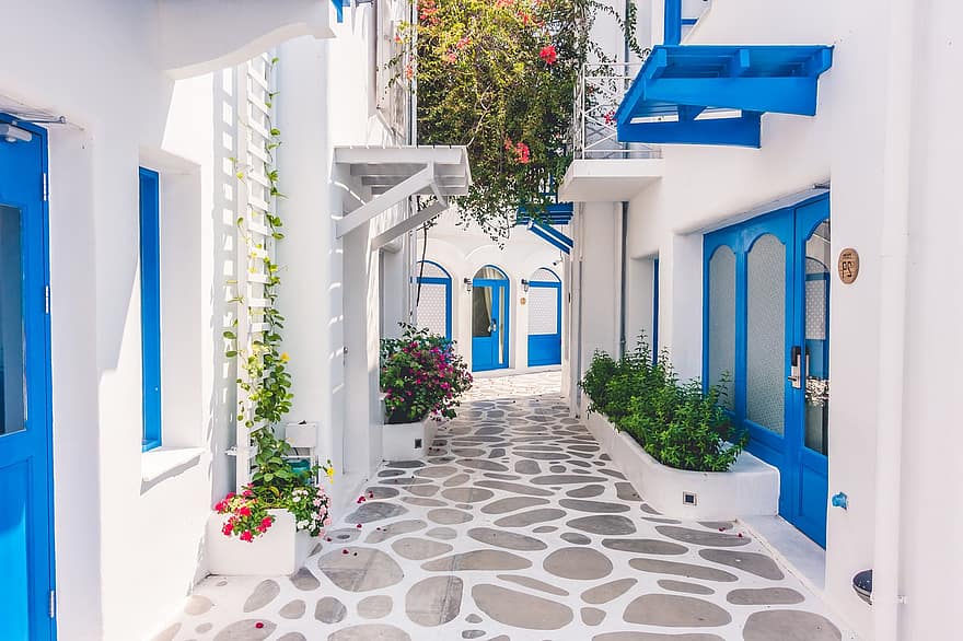 Santorini, Houses, Architecture, Greece, Buildings, Town, Village, Greek Architecture, Oia, Mediterranean, Cyclades