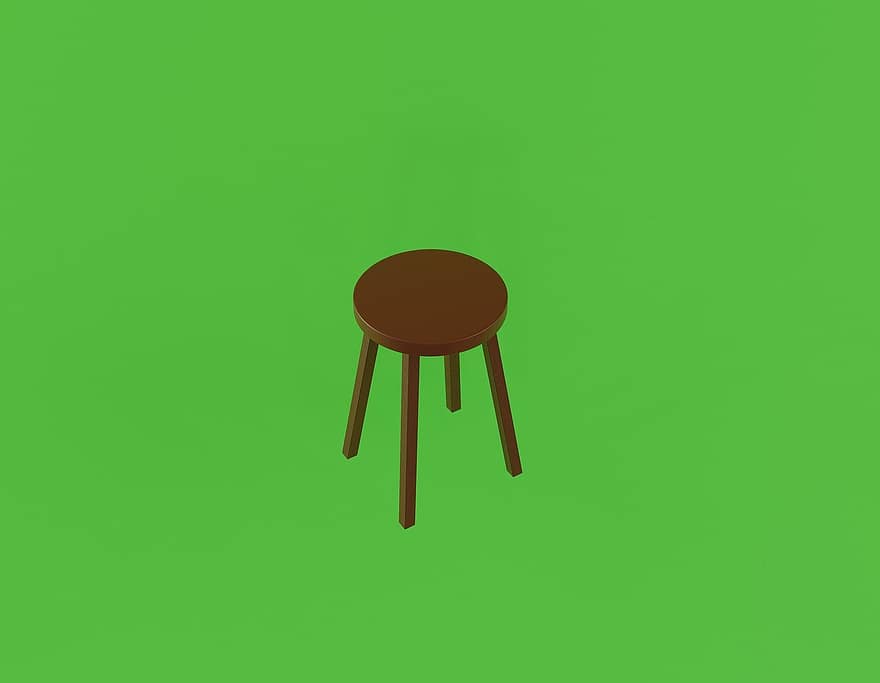 кава, таблиця, зелений, коричневий, блендер, 3d