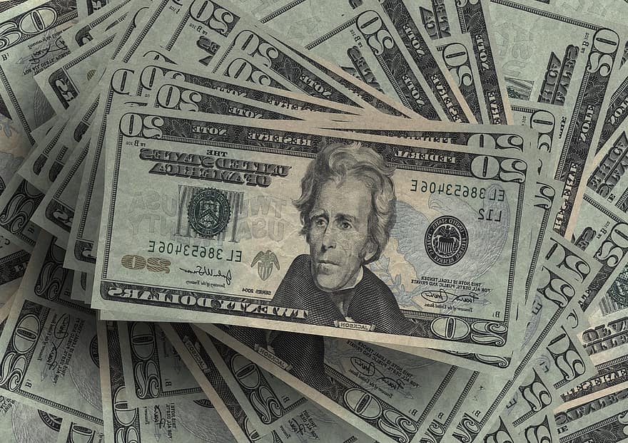dollar, devise, argent, dollars américain, Franklin, sembler, billet de banque, la finance, signe dollar, beaucoup, fonds