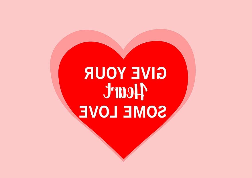 hjerte, kærlighed, valentinsdag, romantisk, kort, skabelon, romantik, hjerte form, dag, fest, symbol