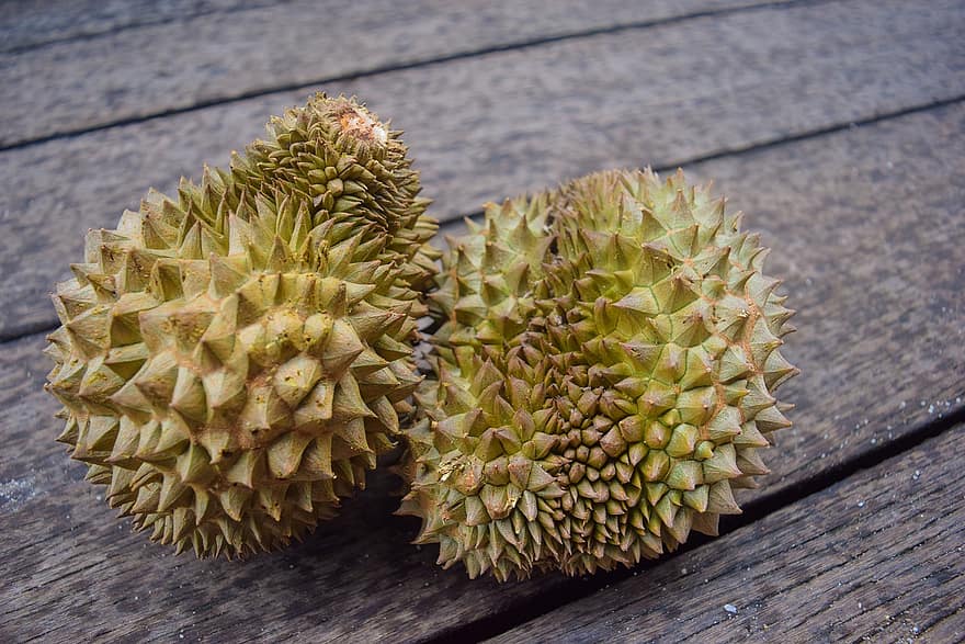 durian, fruits, aliments, exotique, Malaisie