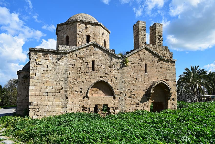 kirke, arkitektur, rejse, turisme, cypern, Famagusta, middelalderlig, historisk, Gazimagusa, sightseeing, monument