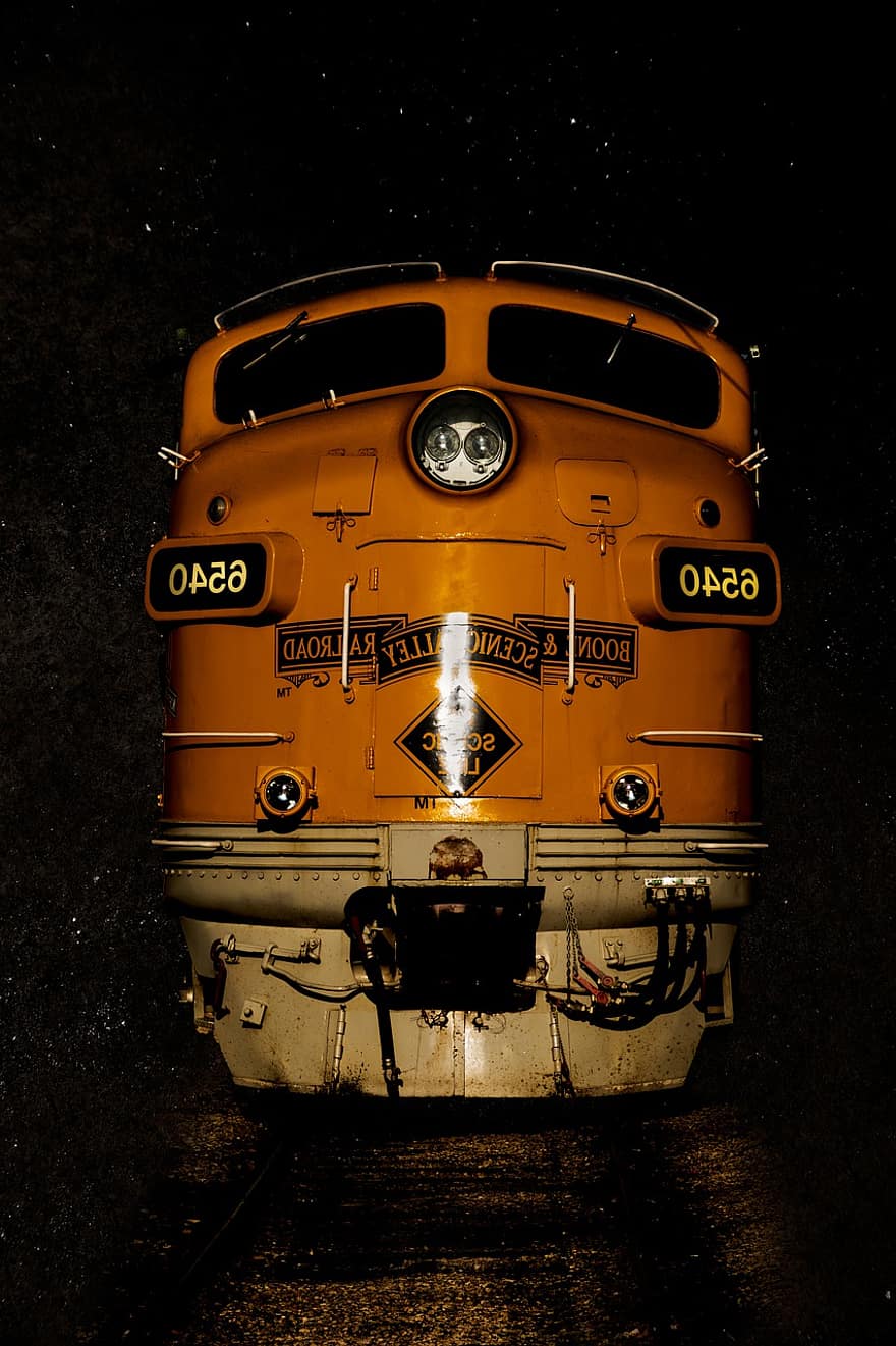 treno, Ferrovia, mezzi di trasporto, giallo, Vintage ▾, antico, vecchio, motore, locomotiva, ferrovia, auto
