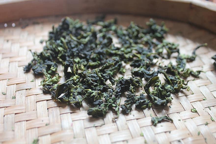 Tieguanyin, thé, feuilles séchées, feuilles, thé tieguanyin anxi, Thé Oolong chinois, biologique