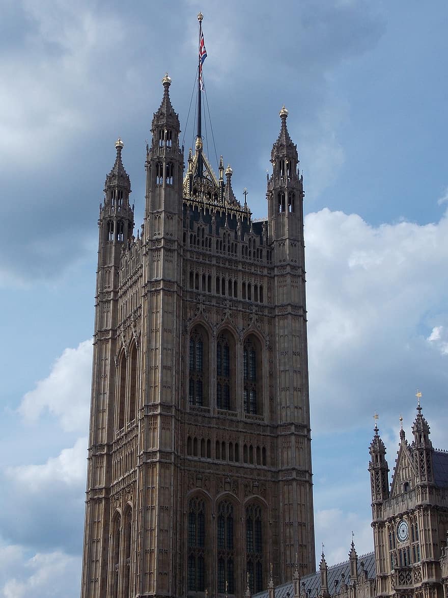 вежа, Вежа парламенту, будівлі, архітектура, Лондон