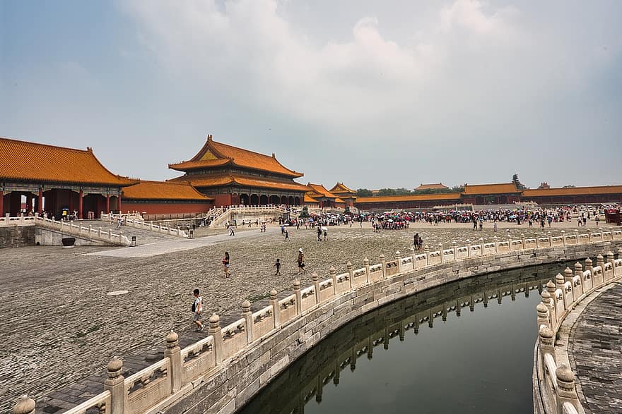 tempel, China, toerisme, Chinese, Azië, cultuur, architectuur