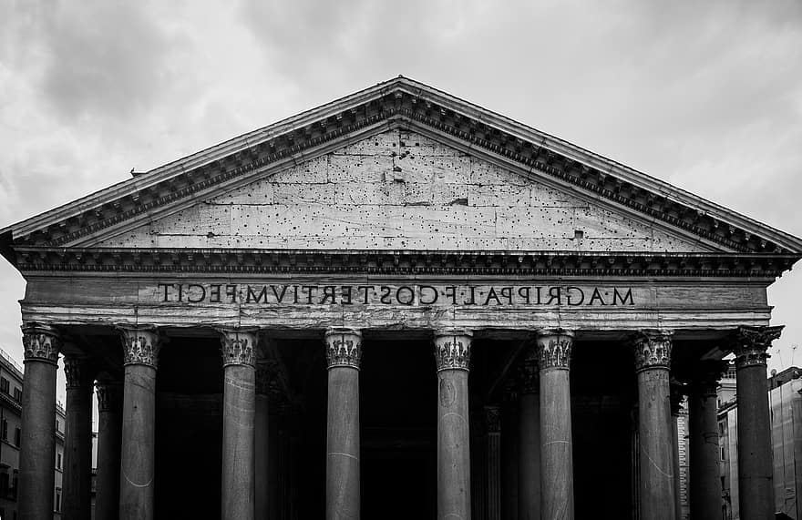 Rome, Pantheon, Italy, Church, Dome, Tomb, Columns, Antique, Ancient, Tourism, To Travel