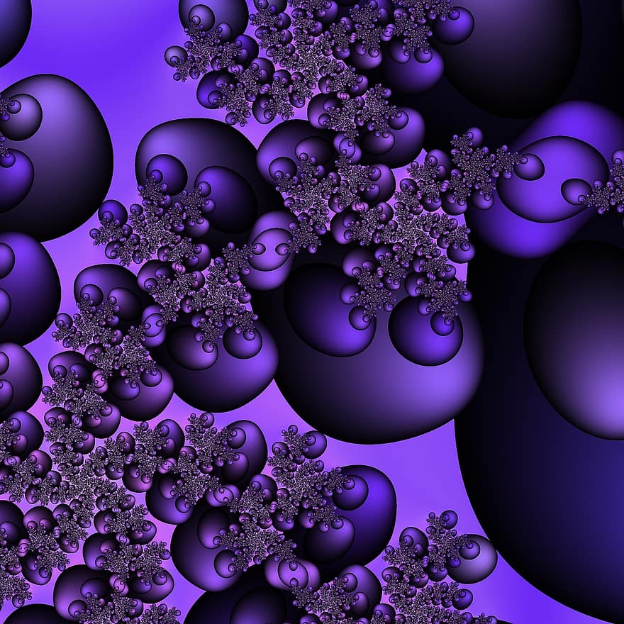 fractal, fundal abstract, culoare, model, proiecta, fundal de liliac, Rezumat liliac, Design Lila, Model de liliac
