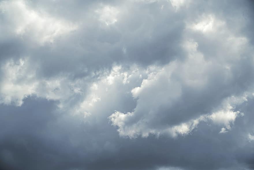 आकाश, बादलों, मौसम, बादलों का बसेरा, वायुमंडल, बादल, घटाटोप, दिन, पृष्ठभूमि, नीला, समताप मंडल