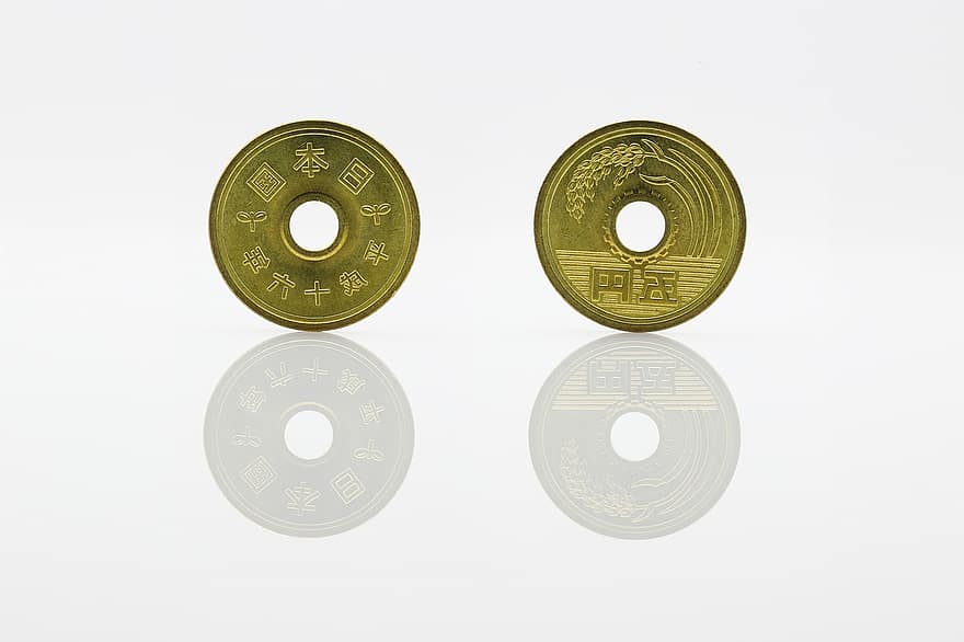 varis, valiuta, moneta, japonų kalba