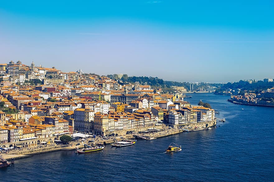 Fluss, Stadt, Reise, Tourismus, Porto