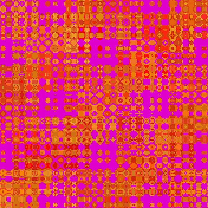 lyserød, orange, lyse, abstrakt, baggrund, mønster