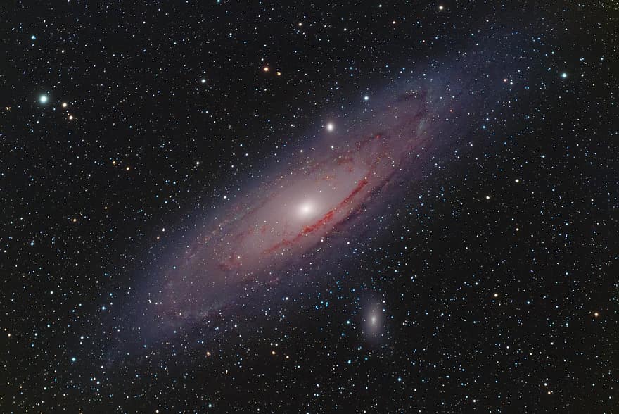 galaksi andromeda, alam semesta, bintang, kosmos, ruang, galaksi, penuh bintang, benda angkasa, langit, m31, messier 31