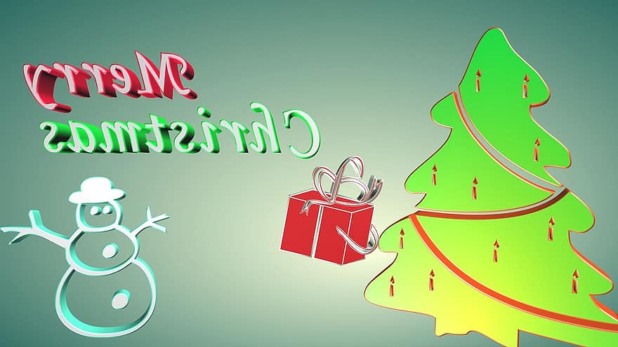 jul, xmas, juletre, ferie, vinter, feiring, grønn, rød, desember, furu, sesong