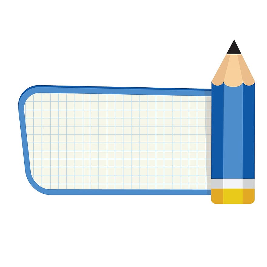 Pencil, To Write, Record, Cartoon, School, Study Of, Note, Clipart, Stationery, Pen