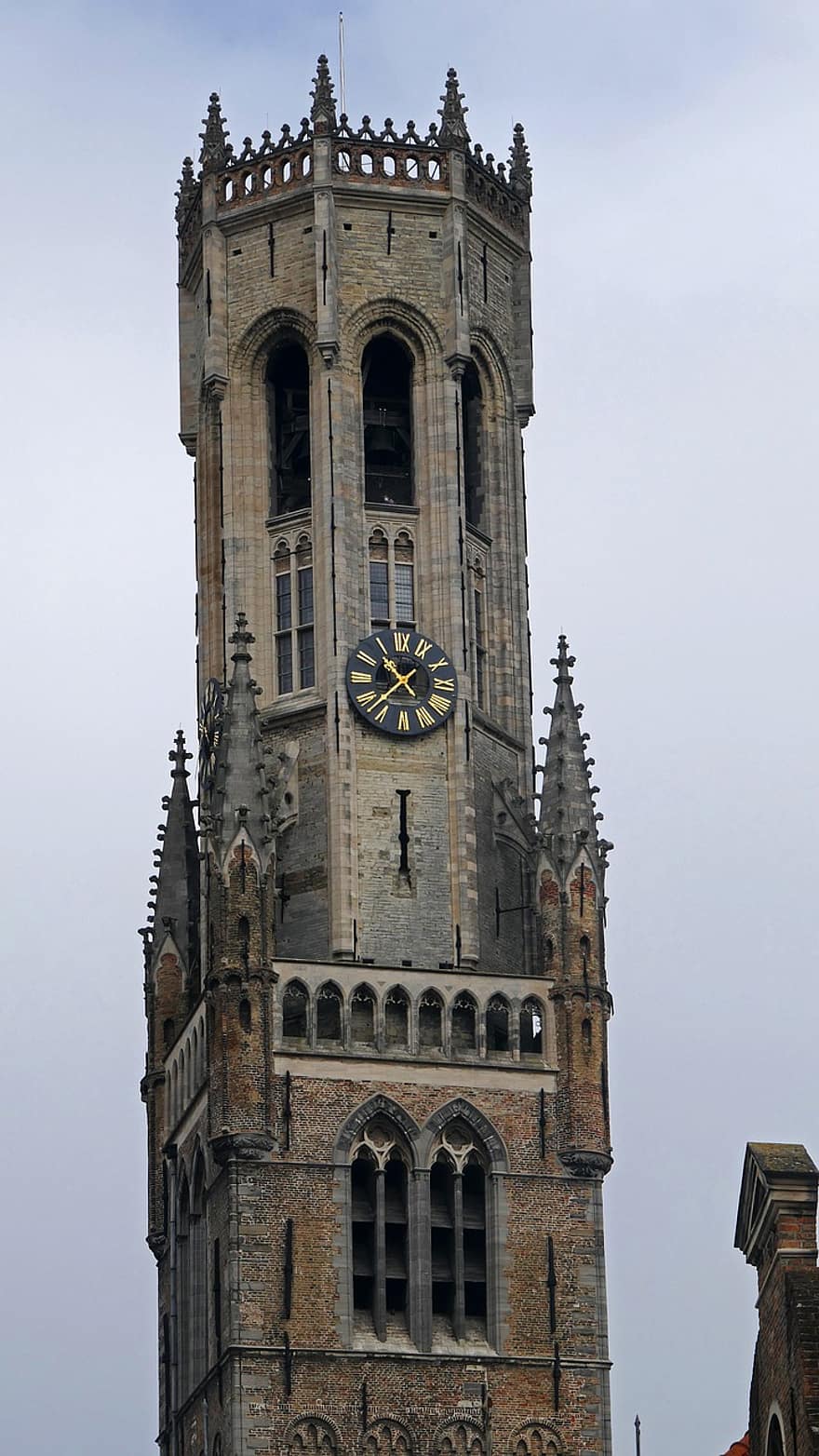 costruzione, architettura, Bruges, Belgio, Luoghi di interesse, escursioni, turismo, romantico, idillio, campanile