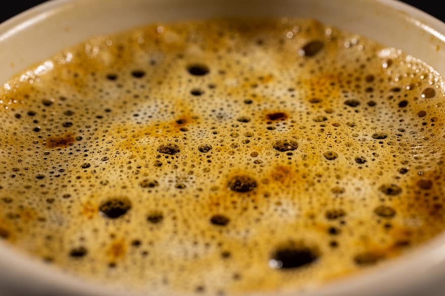 kaffe, varm drikke, espresso, tæt på, drikke, koffein, varme, temperatur, friskhed, kaffekop, mad