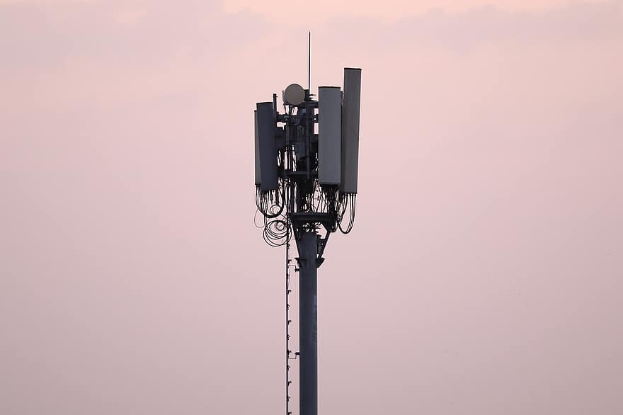 tòa tháp, ăng ten, mạng lưới, tín hiệu, không dây, kết nối, viễn thông, giao tiếp