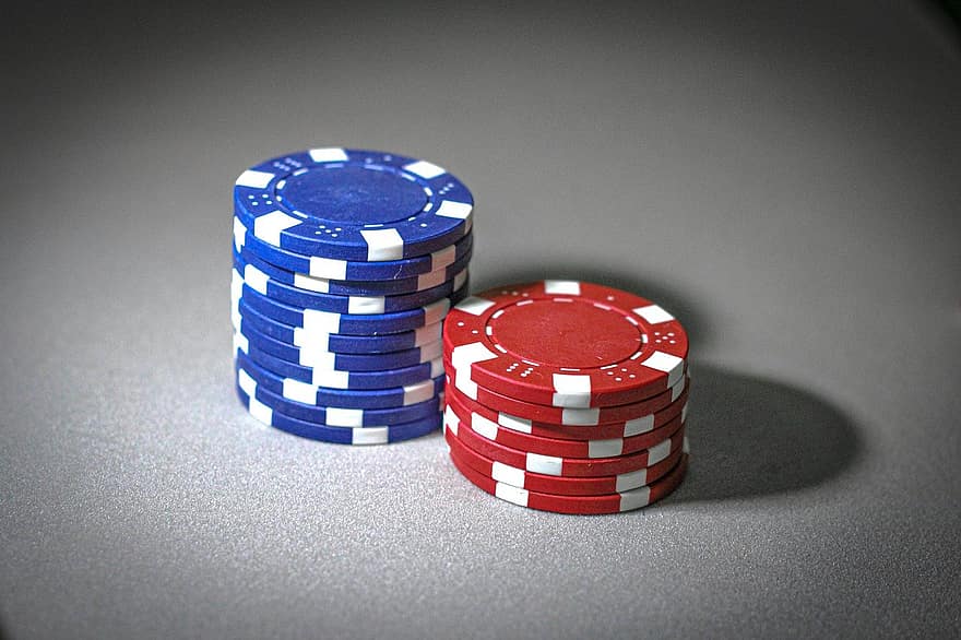 poker, Poker fiches, casino, het gokken, spelen, chips, geluk, winnen, gokken, roulette, ploertendoder