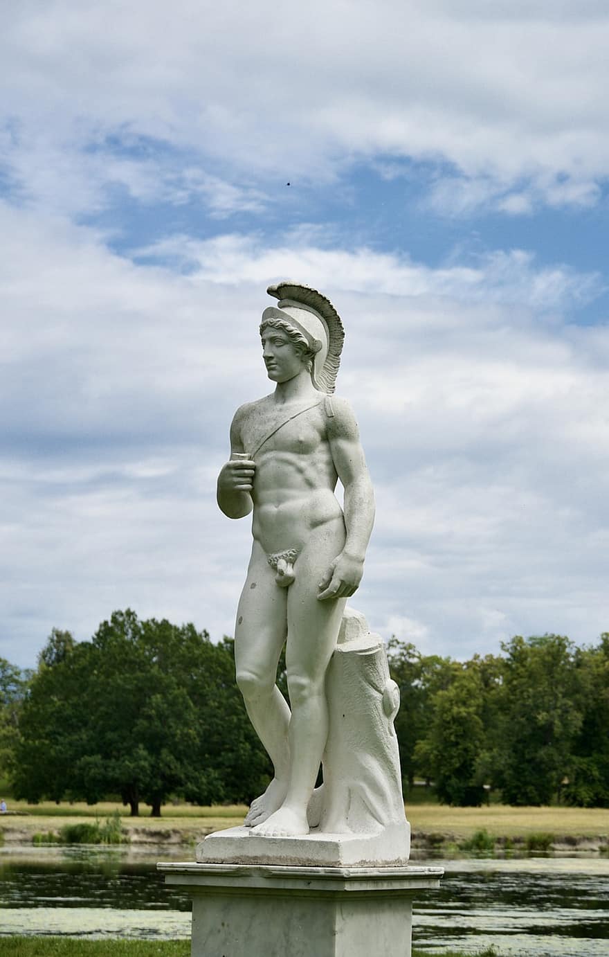statue, skulptur, figur, stein, symbol, representasjon