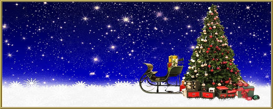 Natal, época de Natal, árvore de Natal, bolas, White Night Balls, presente, fez, deslizar, folhetos, saudação de natal, cartão